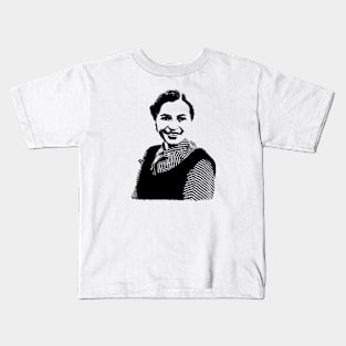 Rosa Parks Portrait Kids T-Shirt